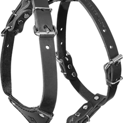 Small Dog Heavy Duty Leather Harness
