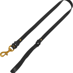 Braided Leather Schutzhund Trial Dog Leash 3/4" X 4'