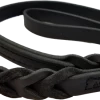 Military Spec Braided Leather Dog Leash 3/4"