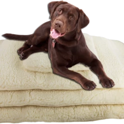 Orthopedic Hi-Loft Sherpa Fleece Dog Beds