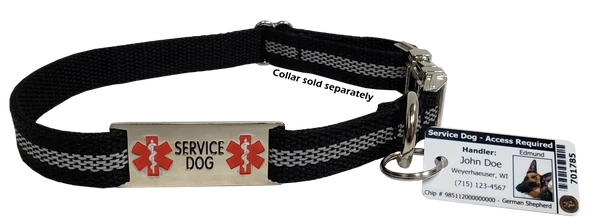 ActiveDogs Registered Service Dog ID Card + 3 Key Tag Cards + Clip-On Carrier + Free Digital Copy - Image 8