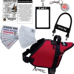 Deluxe Service Dog Vest Starter Kit