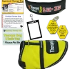 Deluxe Small Therapy Dog Vest Starter Kit