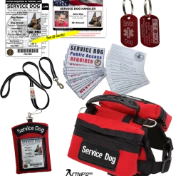 Premium Service Dog Kit For Small Dogs
