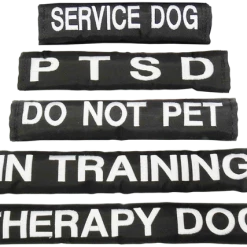 Embroidered Leash Wrap & Chest Strap Cover