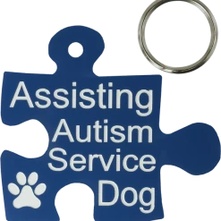 Autism Service Dog Tag