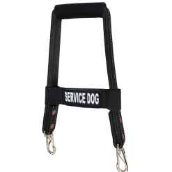 Leather Reflective Snap-On Bridge Handle