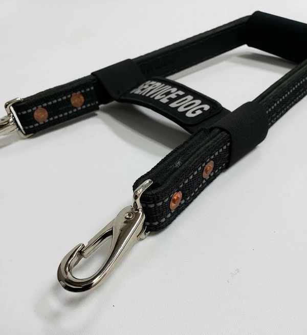 Leather Reflective Snap-On Bridge Handle - Image 8