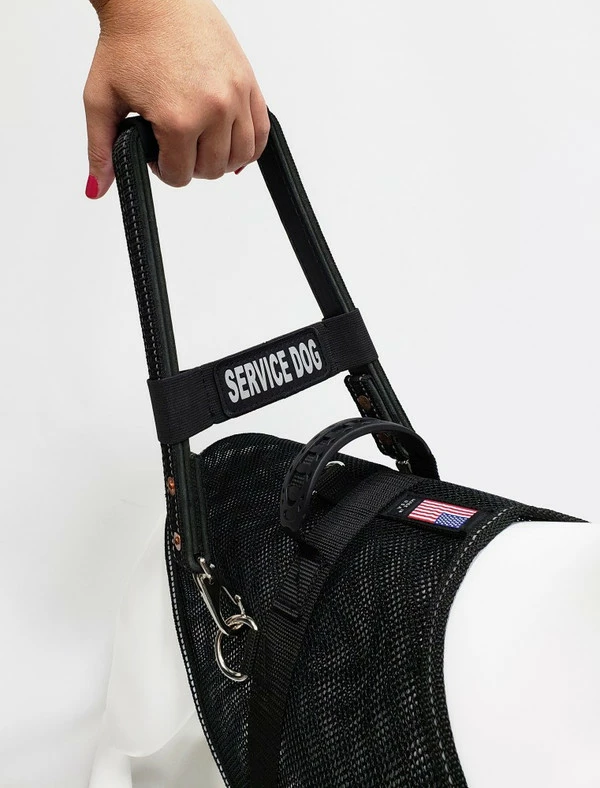 Leather Reflective Snap-On Bridge Handle - Image 2