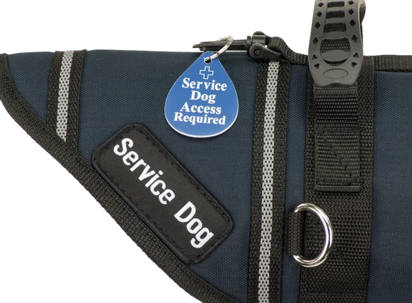 Engraved Plastic Service Dog Access Tag - Image 5