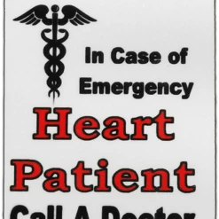 Service Dog Metal Identification Tag Double Sided