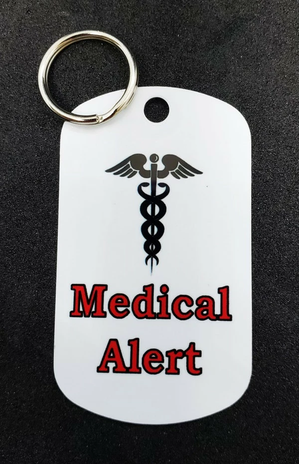 Service Dog Metal Identification Tag Double Sided - Image 6