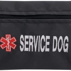 Clip-On Embroidered Service Dog Bag