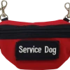 Service Dog Clip-on Small Bag W/ Patch