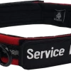 Service Dog Reflective Patch Collar W/ Handle
