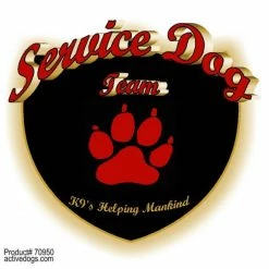 Service Dog Window Signs