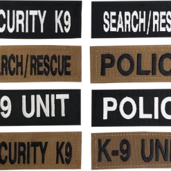 CaliberDog 2x6 Embroidered ID Patch