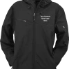 Custom Logo Hooded Softshell Jacket
