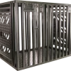 Powder Coated Double Door (Front/Back) Full Vent Dog Crate