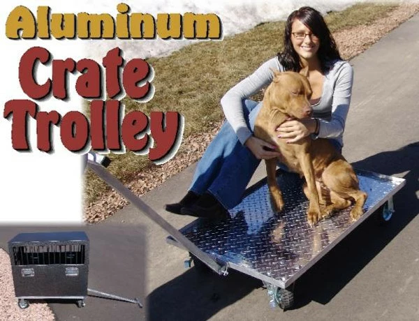 Aluminum Crate Trolley - Image 3