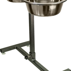 Double Diner Adjustable Elevated Dog Bowl Feeder