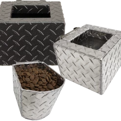 Aluminum Spill Proof Dog Bowls