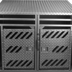 Powder Coated Aluminum 2 Dog Crate