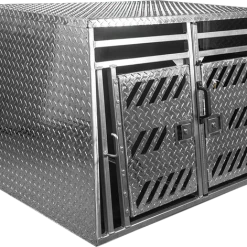 Aluminum 2 Dog Crate